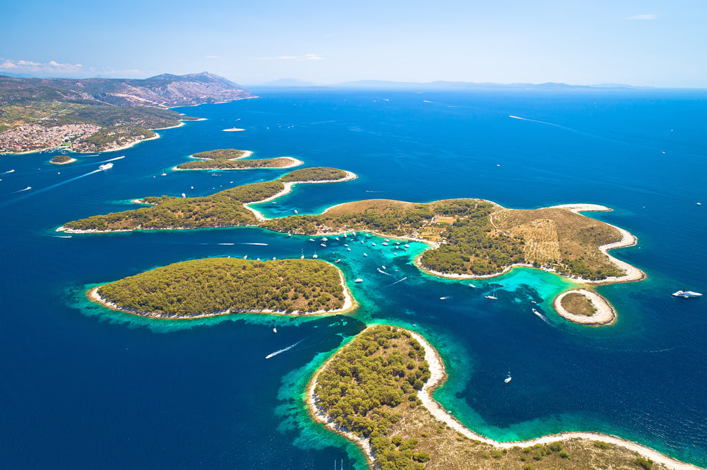 Paklinski Islands or Brac Island Swim