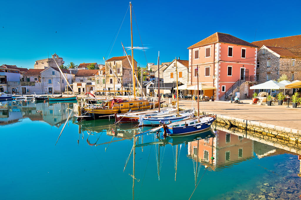 Vrboska Village or Jelsa Town